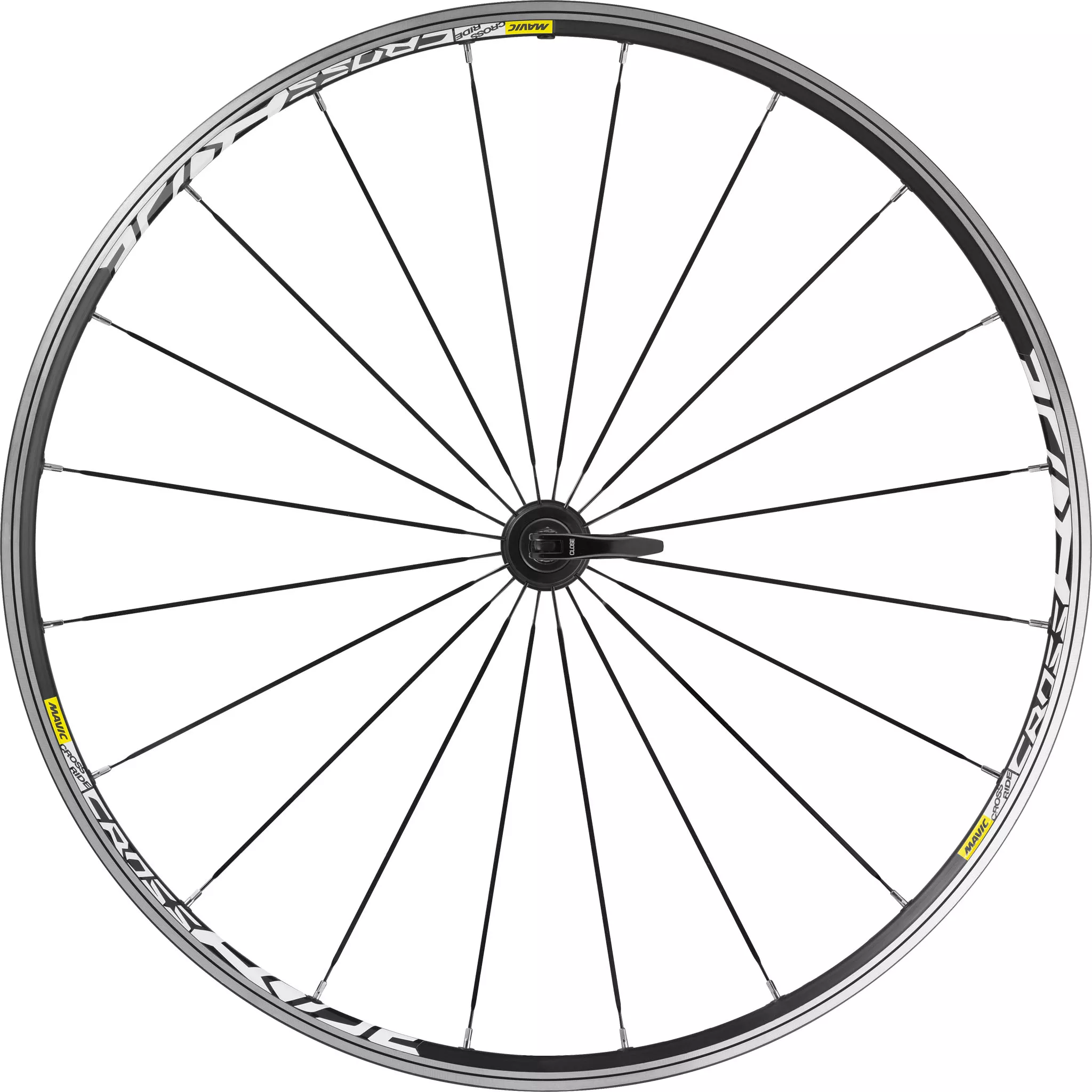 mavic-crossride-ub-26-qr-front-wheel-20h-black Mavic Crossride UB 26" QR Front Wheel 20h Black