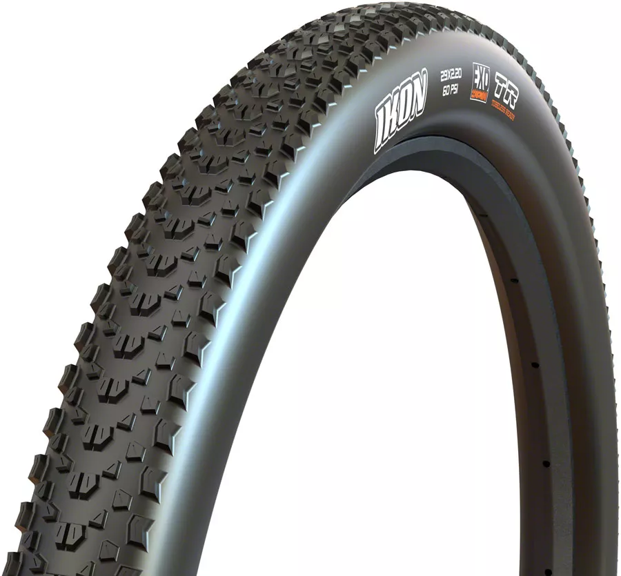 Maxxis Ikon Tire - 29 x 2.2 Clincher Wire Black