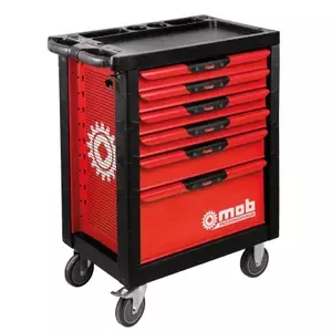 MOBEmpty service trolley proliner 3 modules 6 drawers