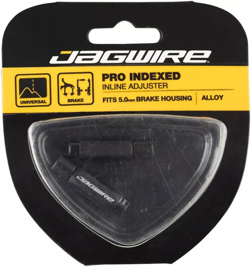 new-jagwire-pro-5mm-brake-indexed-inline-cable-tension-adjuster-pair NEW Jagwire Pro 5mm Brake Indexed Inline Cable Tension Adjuster Pair