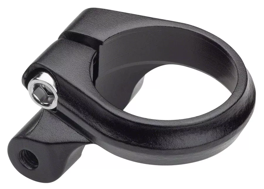 new-problem-solvers-seatpost-clamp-34-9-w-rack-mounts-black NEW Problem Solvers Seatpost Clamp 34.9 w/ Rack Mounts Black