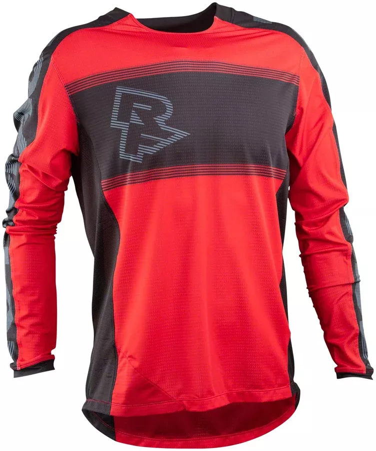 new-raceface-ruxton-jersey-rouge-long-sleeve-men-s-small NEW RaceFace Ruxton Jersey - Rouge, Long Sleeve, Men's, Small