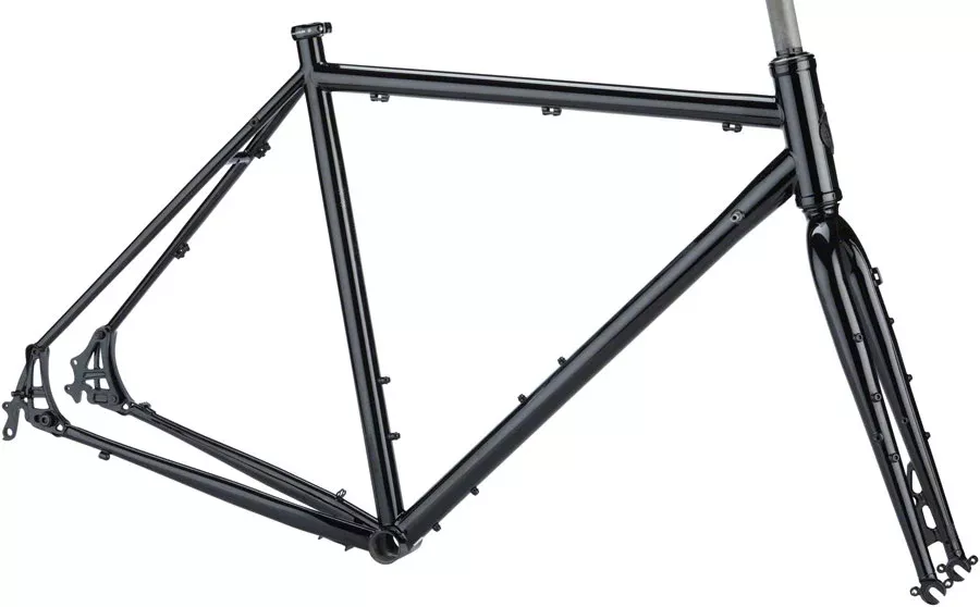 new-salsa-marrakesh-frameset-black-touring-frame NEW Salsa Marrakesh Frameset - Black Touring Frame