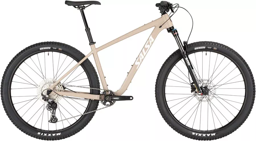 new-salsa-rangefinder-deore-12-29-tan-hardtail-mountain-bike NEW Salsa Rangefinder Deore 12 29 - Tan Hardtail Mountain Bike