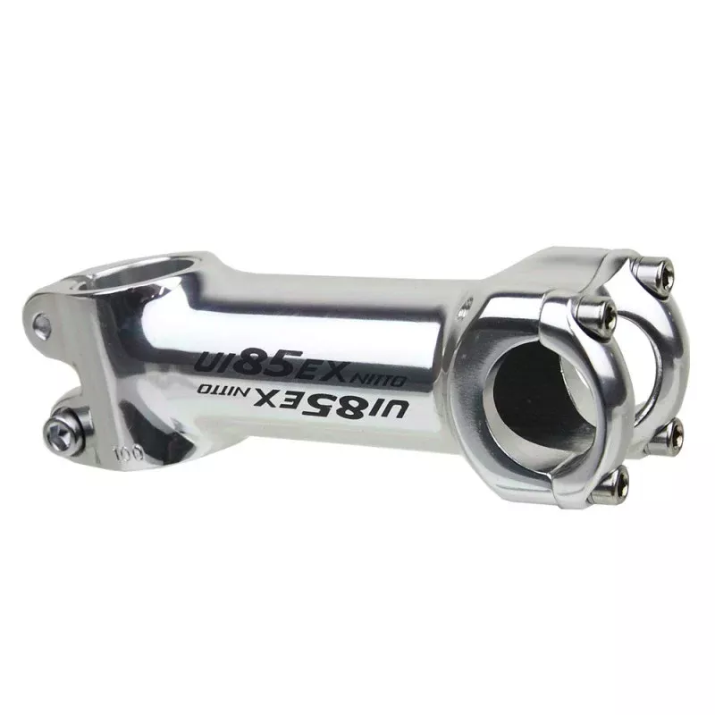 nitto-ui-85ex-head-stem-26-0mm-clamp-silver Nitto UI-85EX A-Head Stem| 26.0mm Clamp | Silver