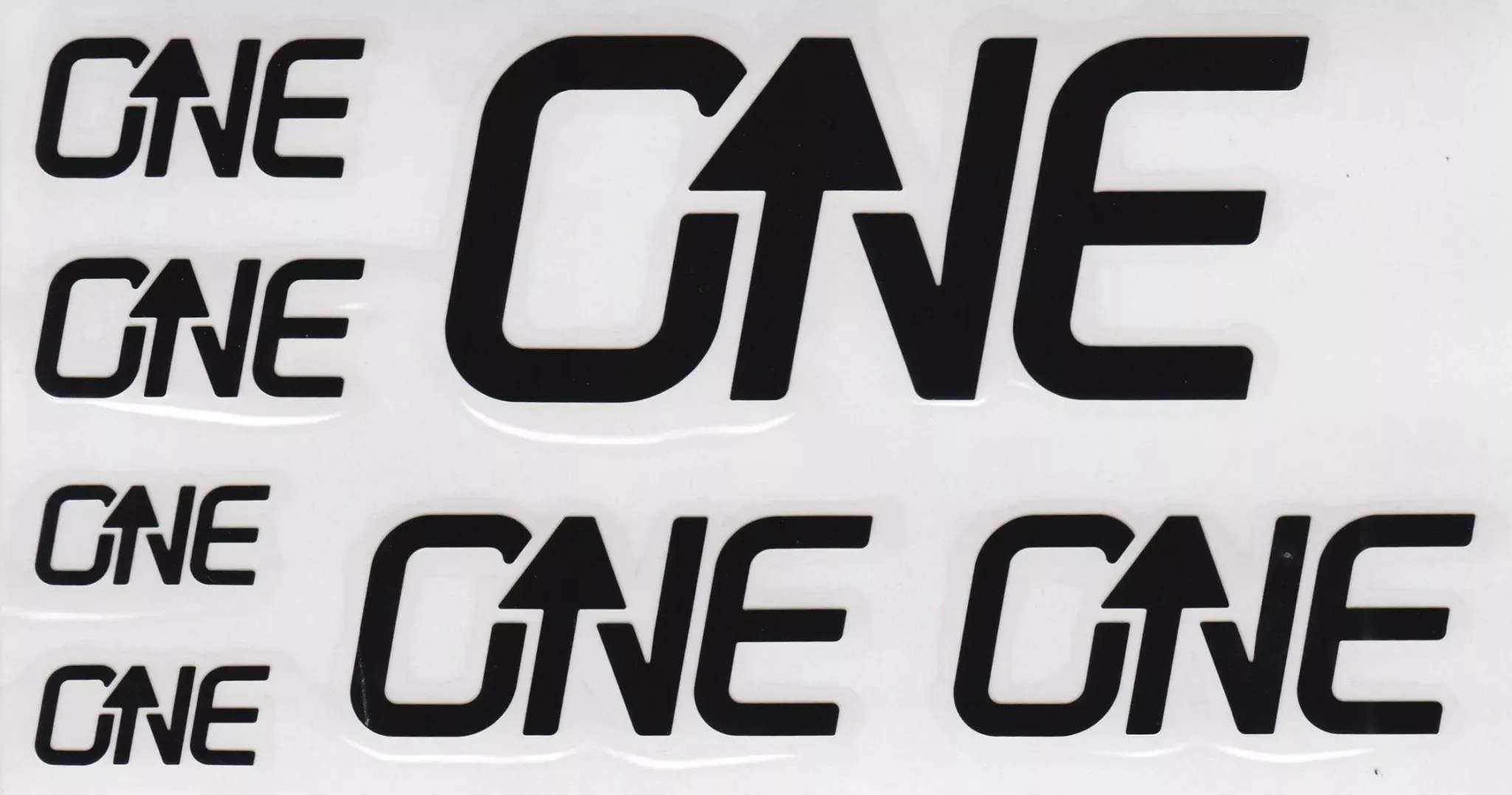 oneup-components-riser-bar-decal-kit-black OneUp Components Riser Bar Decal Kit Black