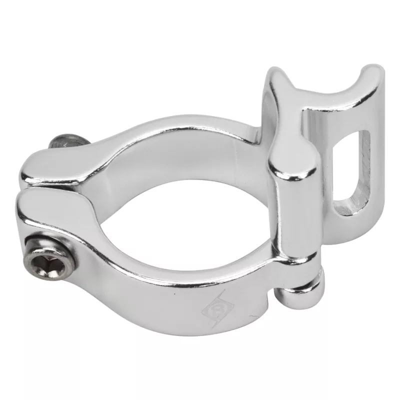 origin8-maxfit-braze-on-adapter-braze-on-adapter-clamp-31-8mm-silver Origin8 MaxFit Braze-On Adapter Braze-on Adapter Clamp 31.8mm Silver