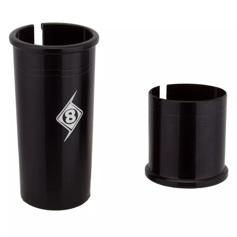 Origin8 Multi-Fit Seatpost Shim26.4mm - 28mm Black AL6061