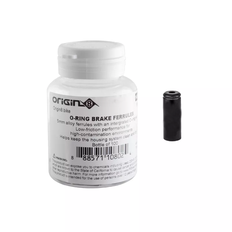 origin8-o-ring-brake-ferrules-brake-5mm-black Origin8 O-Ring Brake Ferrules Brake 5mm Black