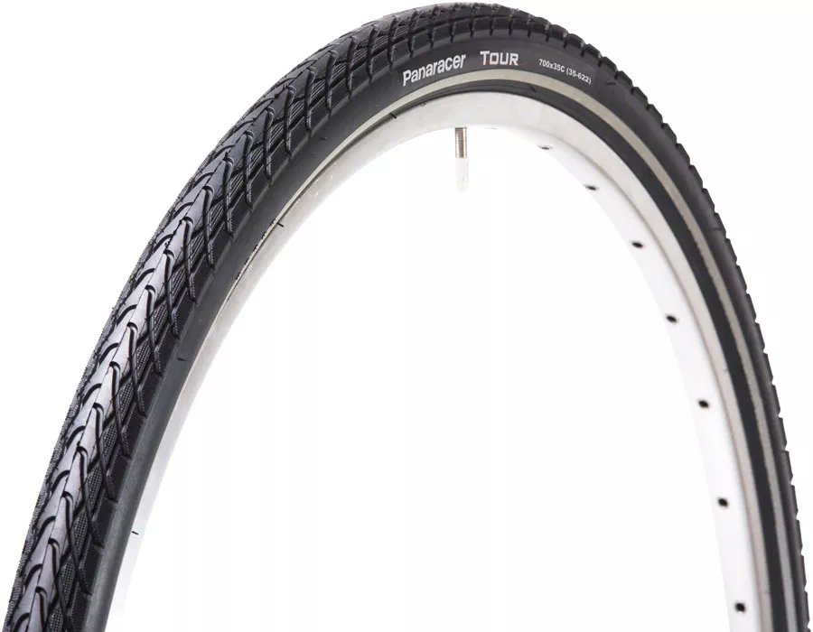 Panaracer TourGuardPlus Tire - Clincher Wire Black/Reflective