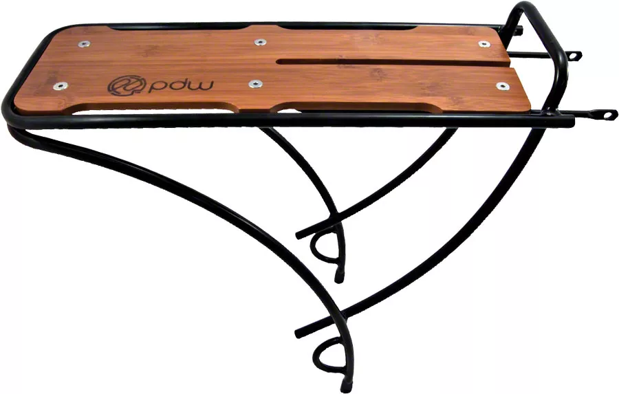 portland-design-works-payload-rear-rack-steel-with-bamboo-deck Portland Design Works Payload Rear Rack: Steel with Bamboo Deck