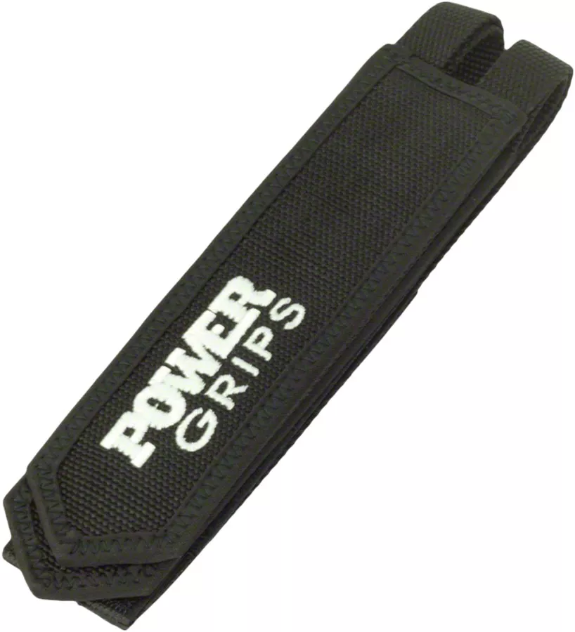 power-grips-fat-straps-black-white Power Grips Fat Straps Black/White