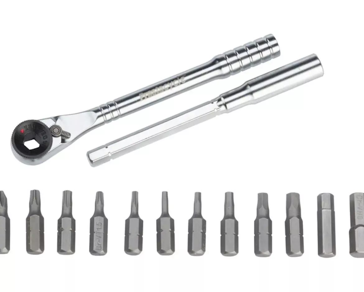 Prestacycle T-Handle Ratchet Tool Kit