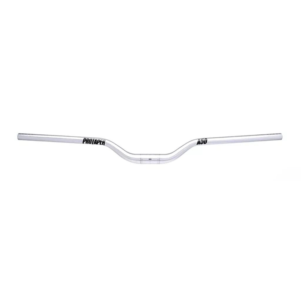 protaper-a50-handlebar-810mm-50mm-rise-31-8mm-aluminum-polished-silver ProTaper A50 Handlebar - 810mm 50mm Rise 31.8mm Aluminum Polished Silver