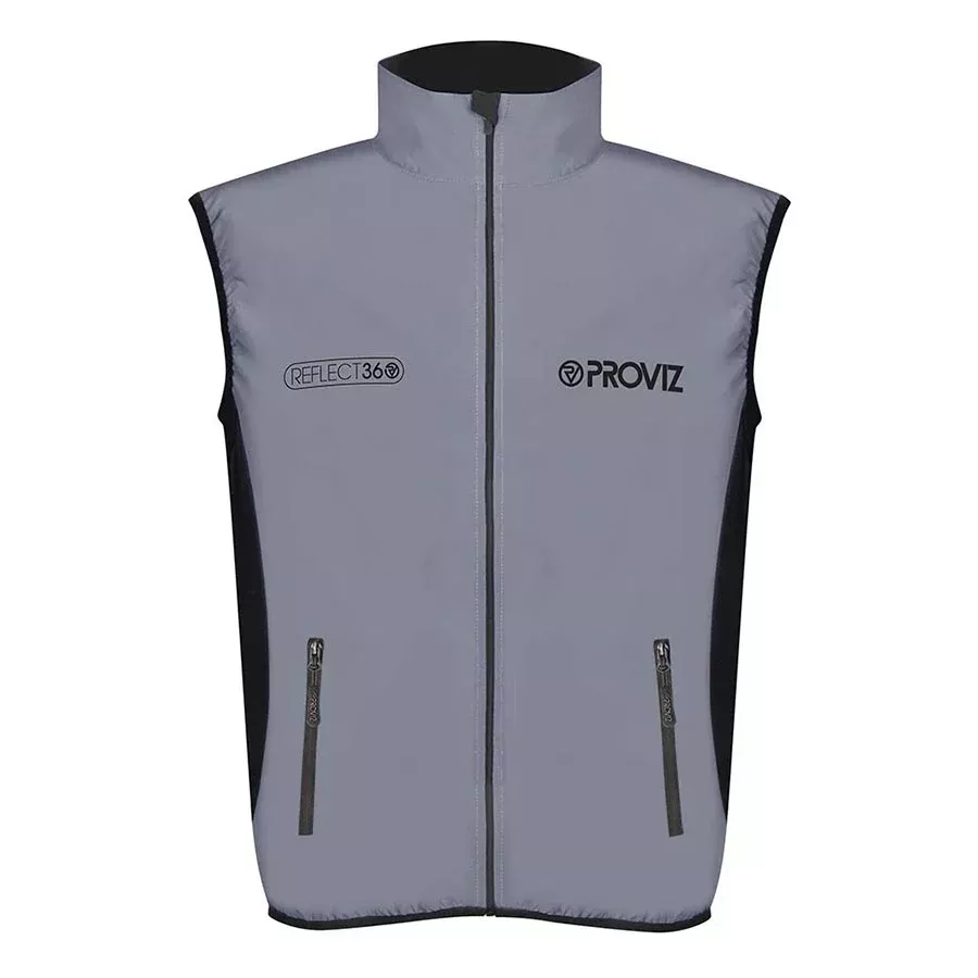 Proviz Reflect 360 Running Vest Men Silver L