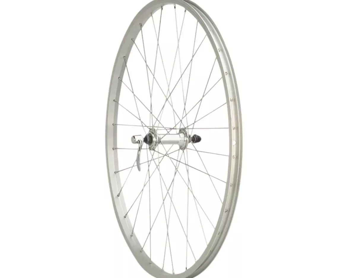 quality-wheels-value-single-wall-series-front-wheel-silver-qr-x-100mm-26 Quality Wheels Value Single Wall Series Front Wheel (Silver) (QR x 100mm) (26″)