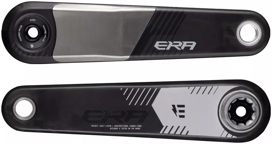 RaceFace ERA-E Ebike Crank Arm Set - BG4 Spindle Interface Carbon Black