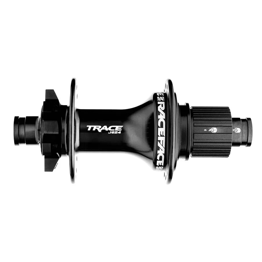 raceface-trace-j-bend-624-rear-hub-black RaceFace Trace J-Bend 624 Rear Hub - Black