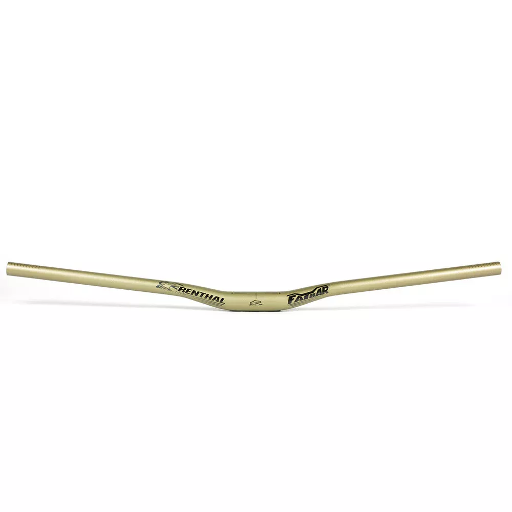 Renthal Fatbar V3 31.8mm MTB Downhill Handlebars 800mm Wide | AluGold