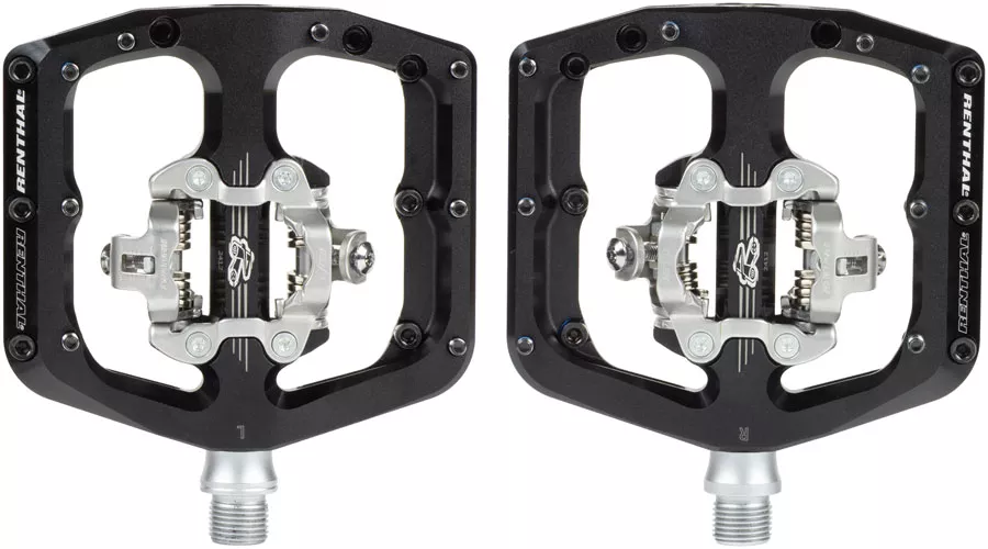 renthal-revo-dhc-pedals-dual-sided-clipless-platform-alloy-9-16-blk-shimano-spd Renthal Revo-DHC Pedals - Dual Sided Clipless Platform Alloy 9/16" BLK Shimano SPD