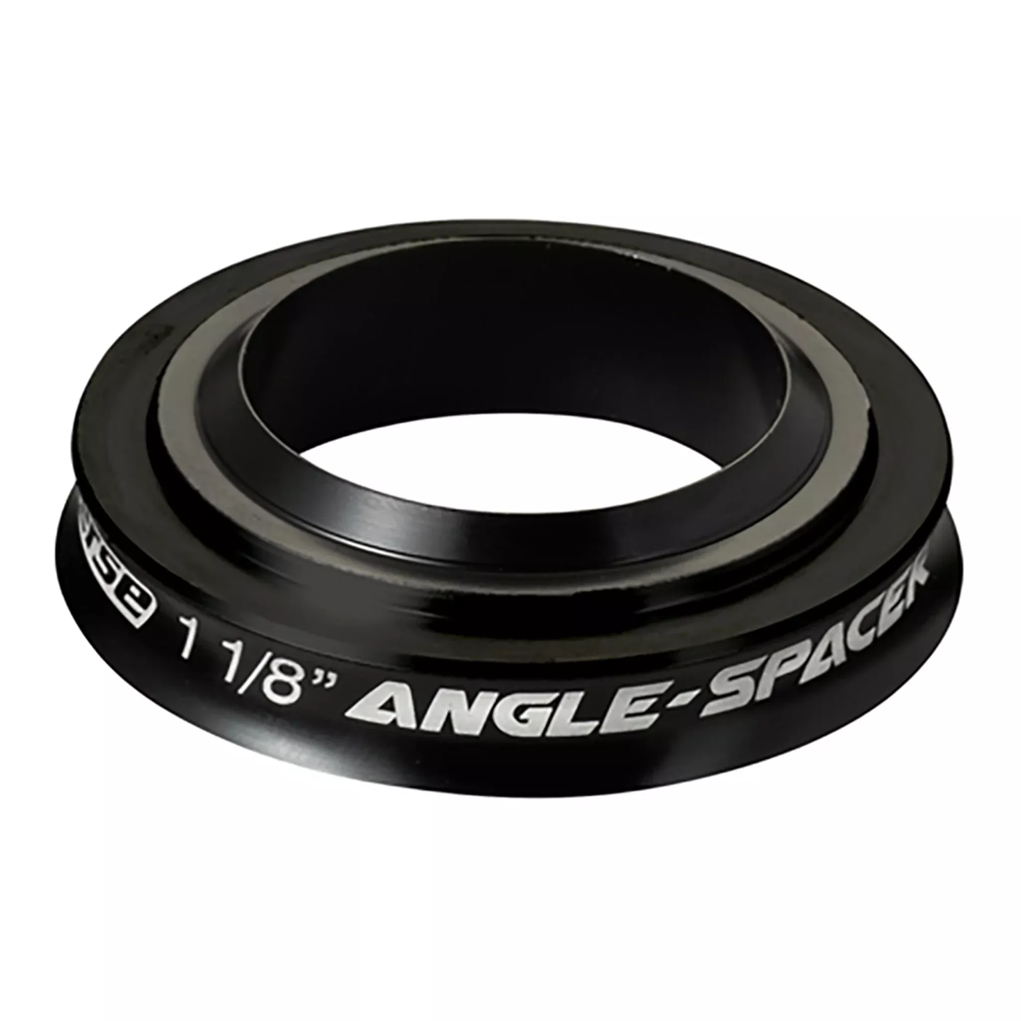 Reverse Angle Spacer 1-1/8" Black