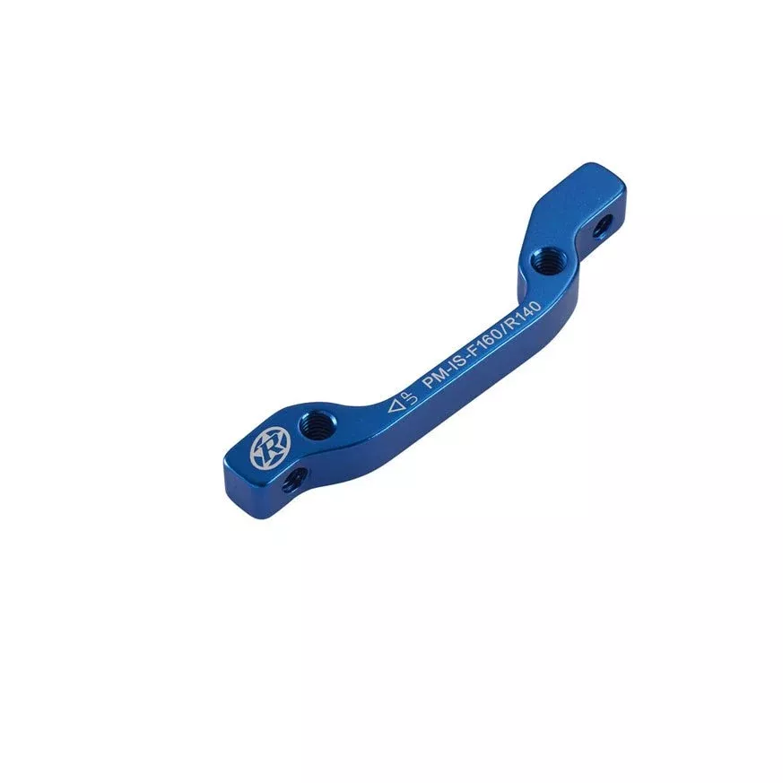 reverse-disc-brake-adapter-is-pm-160-front-140-rear-blue Reverse Disc Brake Adapter IS-PM 160 Front/140 Rear Blue