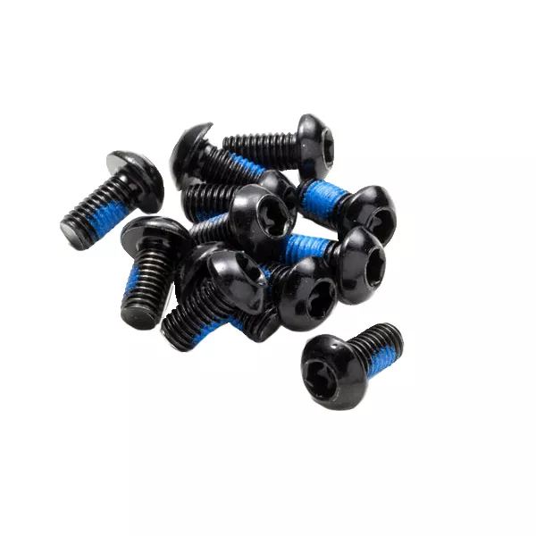 Reverse Disc Rotor Bolts M5x10 - 12 Pack