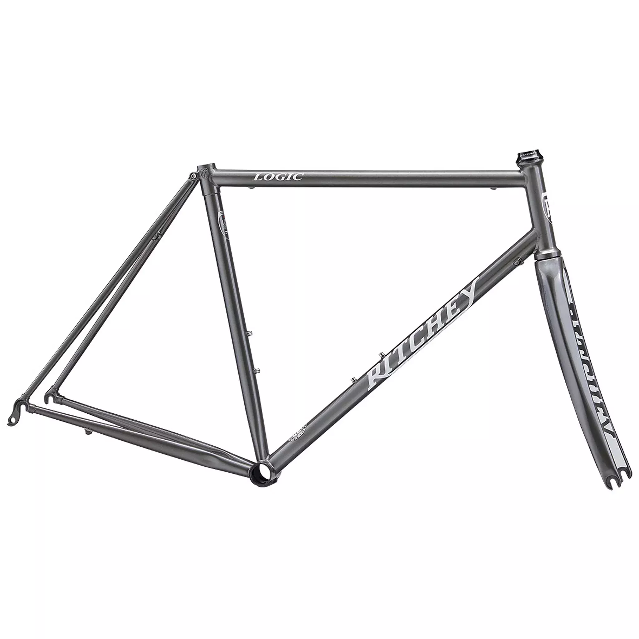 Ritchey Road Logic Frameset - 700c Steel Gray 55cm