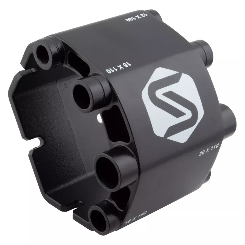 saris-tr4-thru-axle-trapfork-mount-black Saris TR4 Thru Axle TrapFork Mount Black