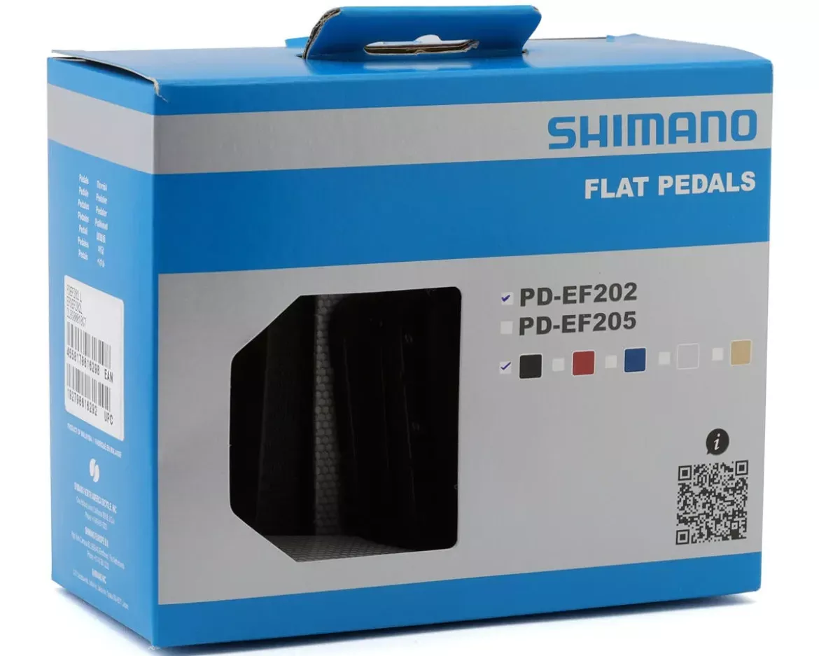 shimano-pd-ef202-urban-flat-pedals-black Shimano PD-EF202 Urban Flat Pedals (Black)