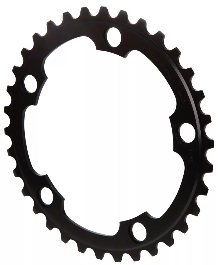 shimano-r565-chainring-34t-110-bcd-5-bolt-10-speed-black Shimano R565 Chainring - 34t 110 BCD 5-Bolt 10-Speed Black