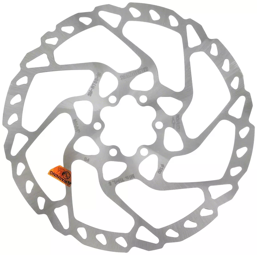 shimano-sm-rt66mp-disc-brake-rotor-180mm-6-bolt Shimano SM-RT66MP Disc Brake Rotor - 180mm 6-Bolt