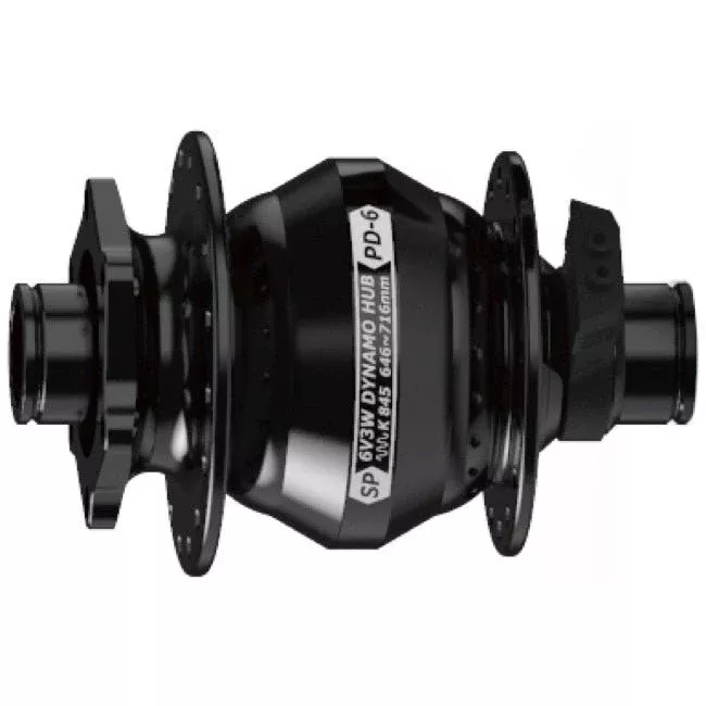 shutter-precision-pd-6-is-disc-front-t-hub-15x100mm-32h-black Shutter Precision PD-6 IS-Disc Front T-A Hub 15x100mm 32h - Black