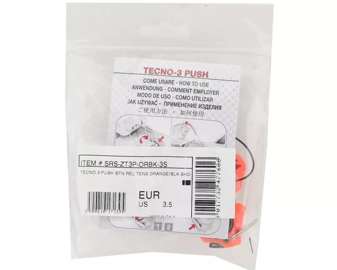 sidi-tecno-3-push-buckles-orange-black-short Sidi Tecno-3 Push Buckles (Orange/Black) (Short)