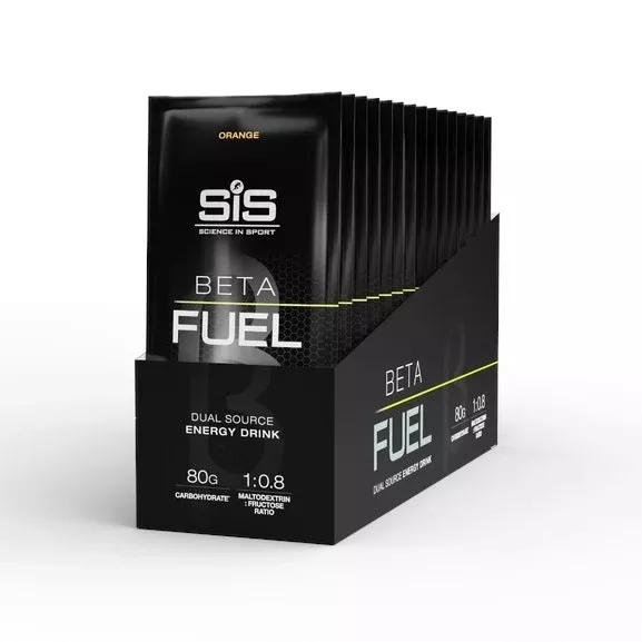 SIS BETA FUEL 80 SACHETS 15 X 82G ORANGE