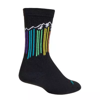 sockguy-prism-peak-wool-crew-6-socks-9-13-black Sockguy Prism Peak Wool Crew 6" Socks 9-13 Black
