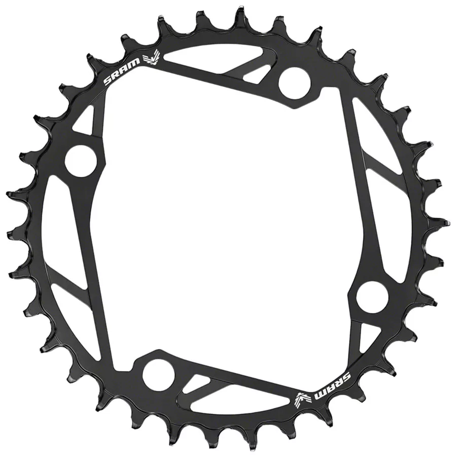 sram-eagle-t-type-chainring-104-bcd-steel-black SRAM Eagle T-Type Chainring - 104 BCD Steel Black