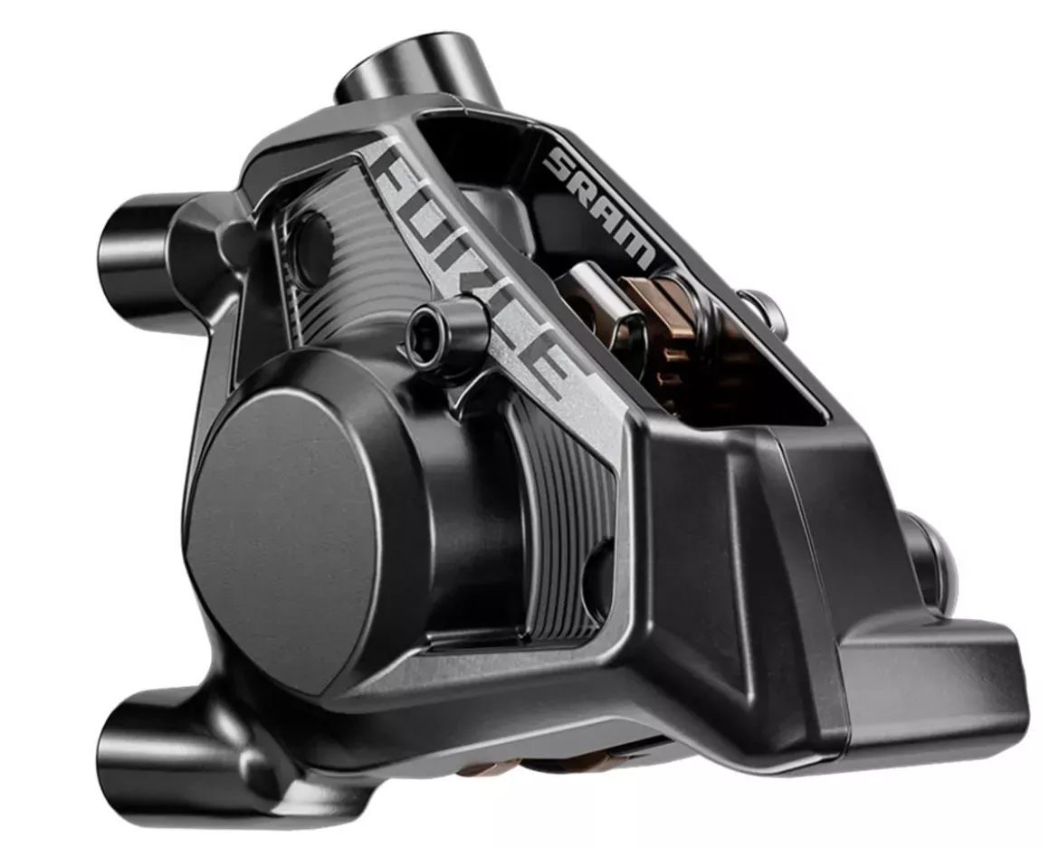 sram-force-aero-hydraulic-disc-brake-lever-kit-black-anodized-e1-left-flat-mount SRAM Force Aero Hydraulic Disc Brake Lever Kit (Black Anodized) (E1) (Left) (Flat Mount)