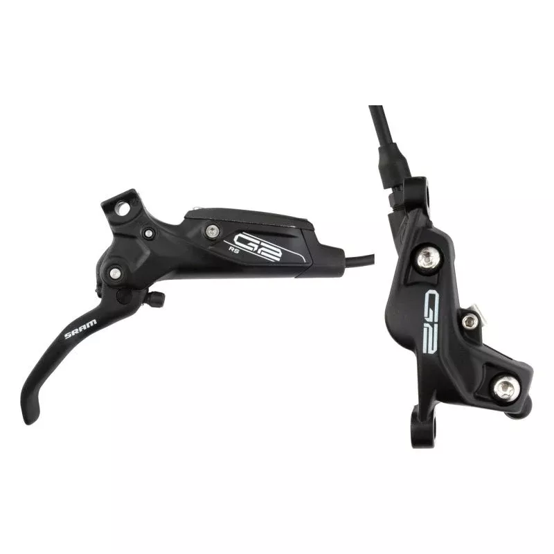 SRAM G2 RS Disc Brake Lever - Front Hydraulic Post Mount Diffusion BLK Anodized A2