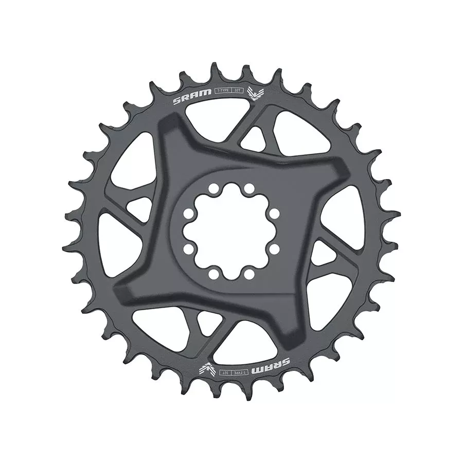 SRAM GX Eagle T-Type 12sp Boost DM Chainring 32t Black