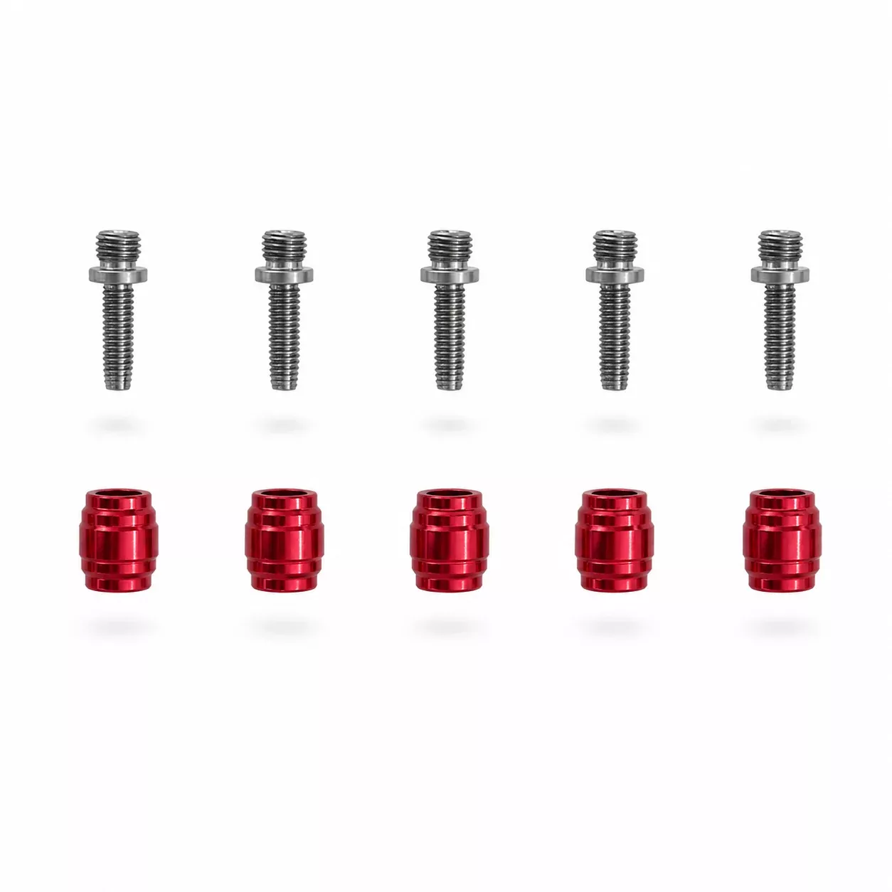 sram-hose-fitting-kit-red-olive-inserts-stealth-majig-5-pack SRAM Hose Fitting Kit. Red Olive & Inserts. Stealth a Majig. 5 Pack.