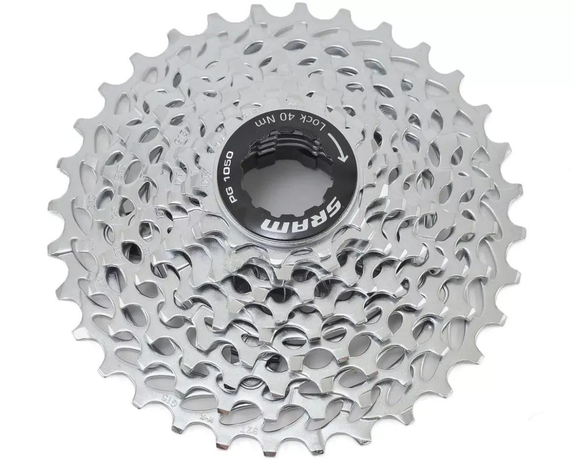 SRAM PG-1050 Cassette (Silver) (10 Speed) (Shimano HG) (11-32T)
