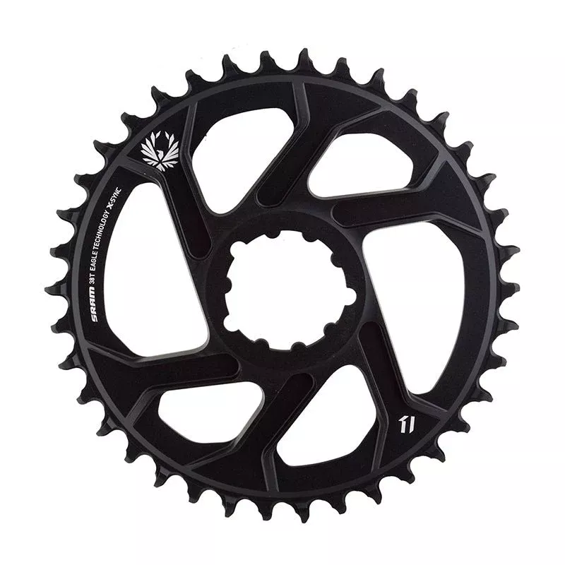 sram-x-sync-2-eagle-direct-mount-chainring-38t-6mm-offset SRAM X-Sync 2 Eagle Direct Mount Chainring 38T 6mm Offset