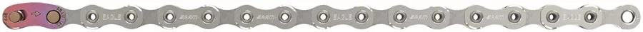 sram-x01-eagle-chain-12-speed-126-links-silver SRAM X01 Eagle Chain - 12-Speed 126 Links Silver