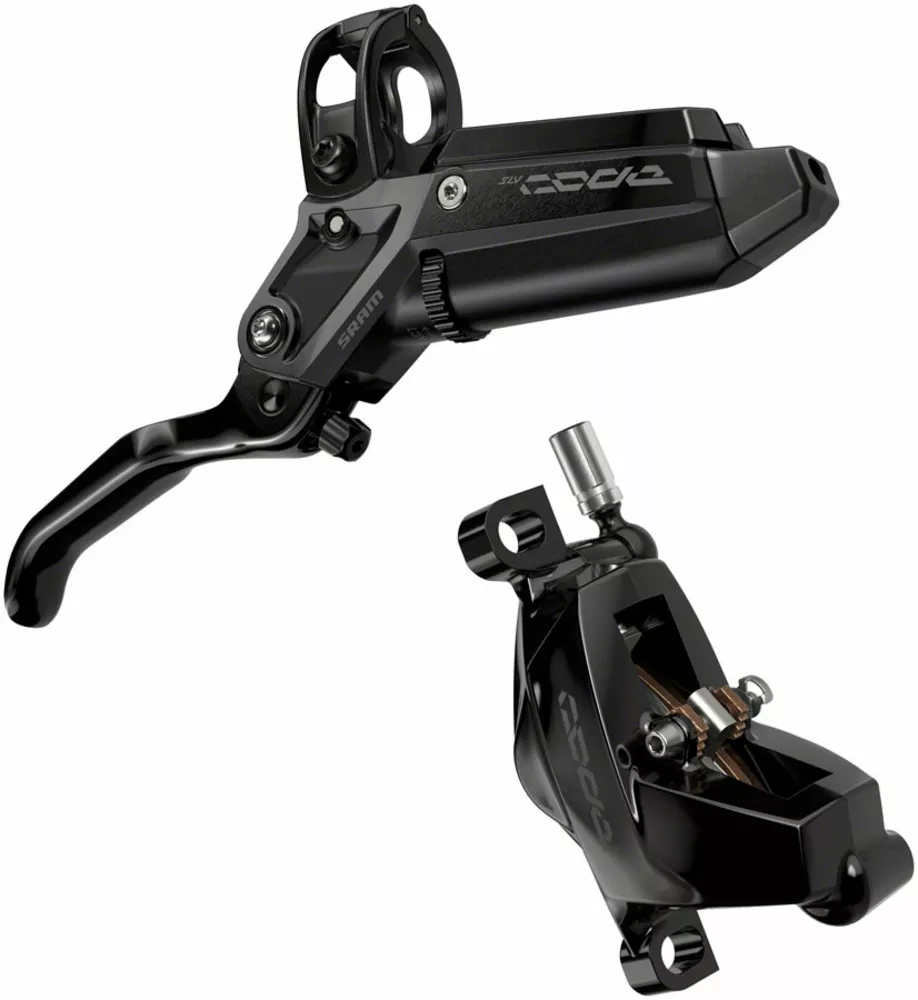 sramcode-silver-stealth-4-piston-disc-brake-lever SRAMCode Silver Stealth 4-Piston Disc Brake and Lever