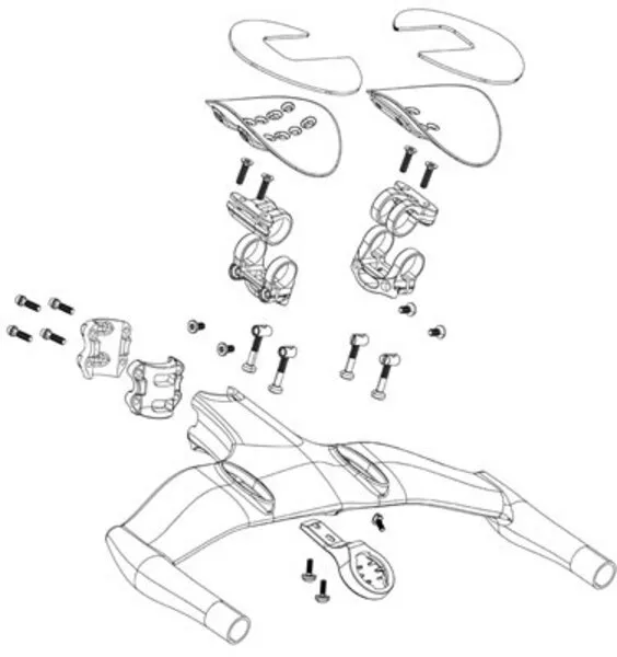sramvuka-aero-stealth-extension-clamp-low-profile SRAMVuka Aero/Stealth Extension Clamp Low Profile