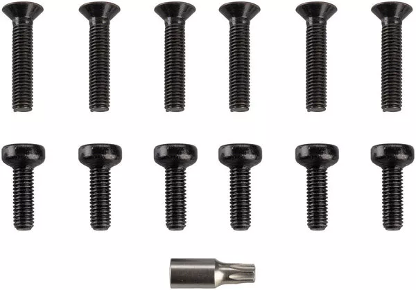 SRAMVuka Alumina Clip Bolt Kit Top Mount 1 Side
