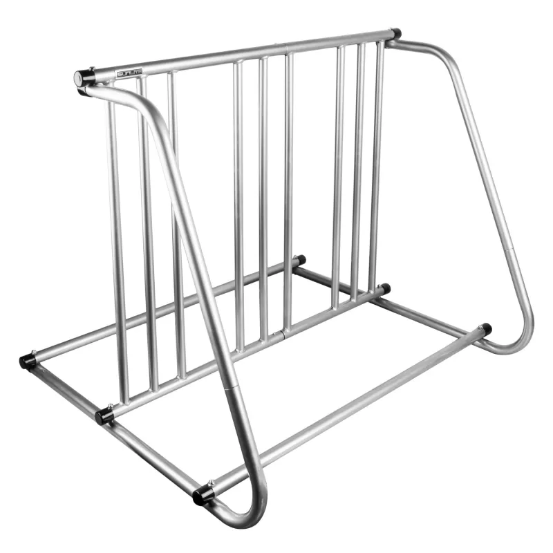 sunlite-6-bike-parking-rack36-silver-6-bike Sunlite 6-Bike Parking Rack36` Silver 6 Bike
