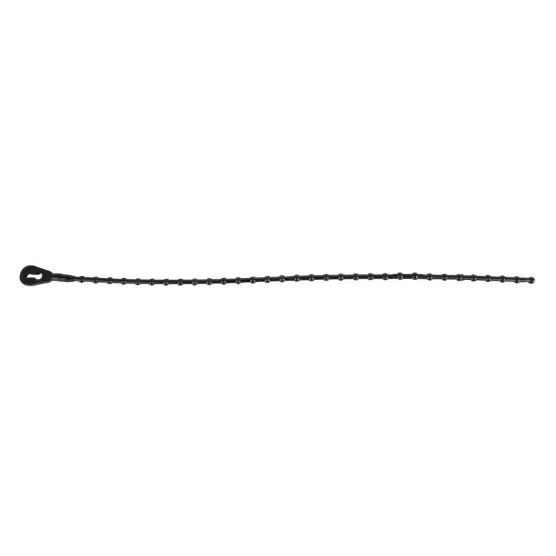 Sunlite Beaded Ties 8` long re-usable Black