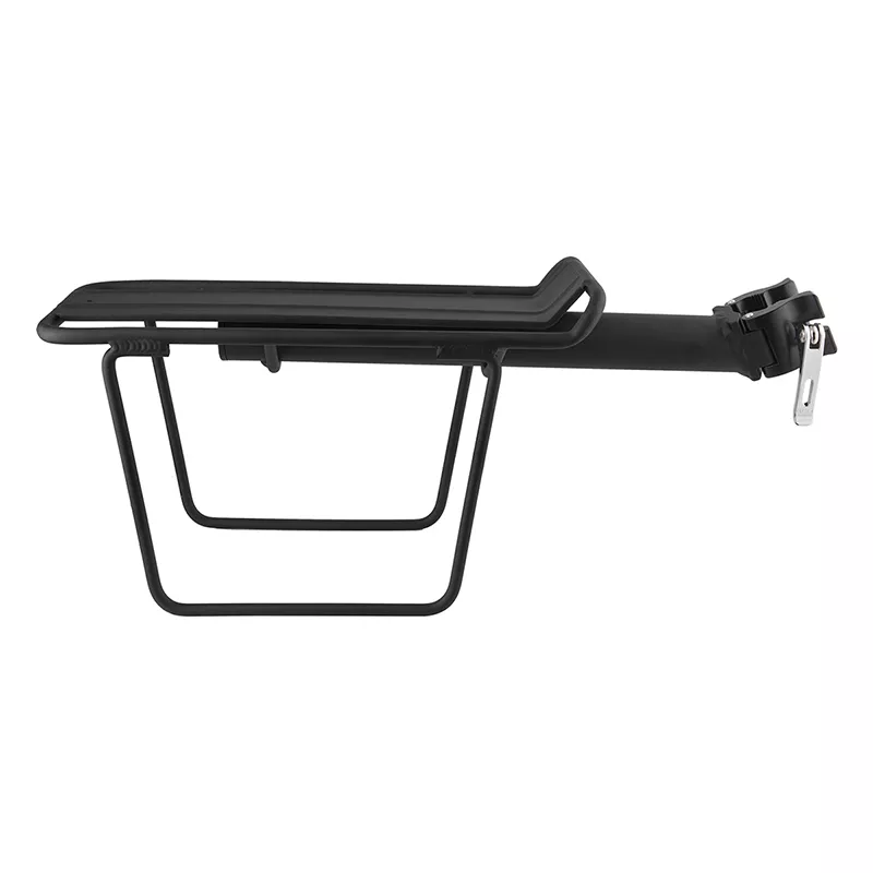 sunlite-qr-beam-rear-post-mount-black-w-pannier-support Sunlite QR Beam Rear Post Mount Black w/Pannier Support